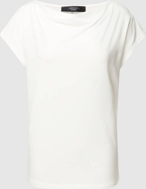 Weekend Max Mara T-shirt met cascadehals model 'MULTID'