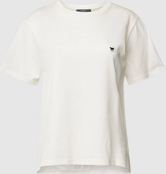Weekend Max Mara T-shirt met labelstitching model 'VENACO'