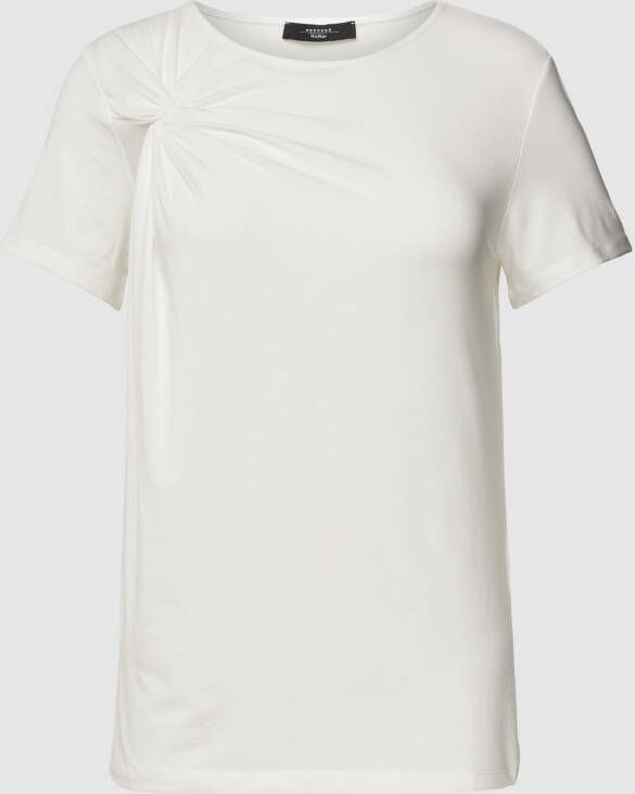 Weekend Max Mara T-shirt met plooien model 'PERGOLA'