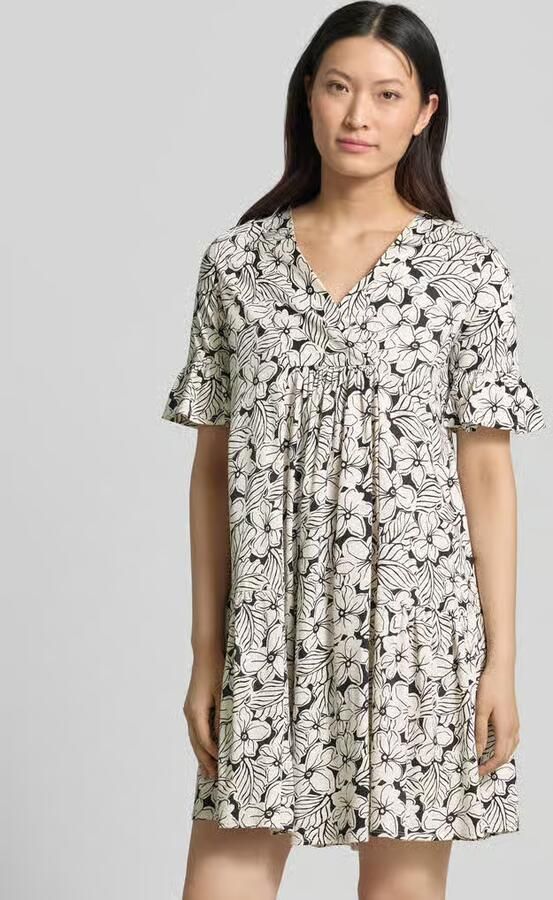 Weekend Max Mara A-lijn kaftanjurk van puur katoen model 'FUOCO'