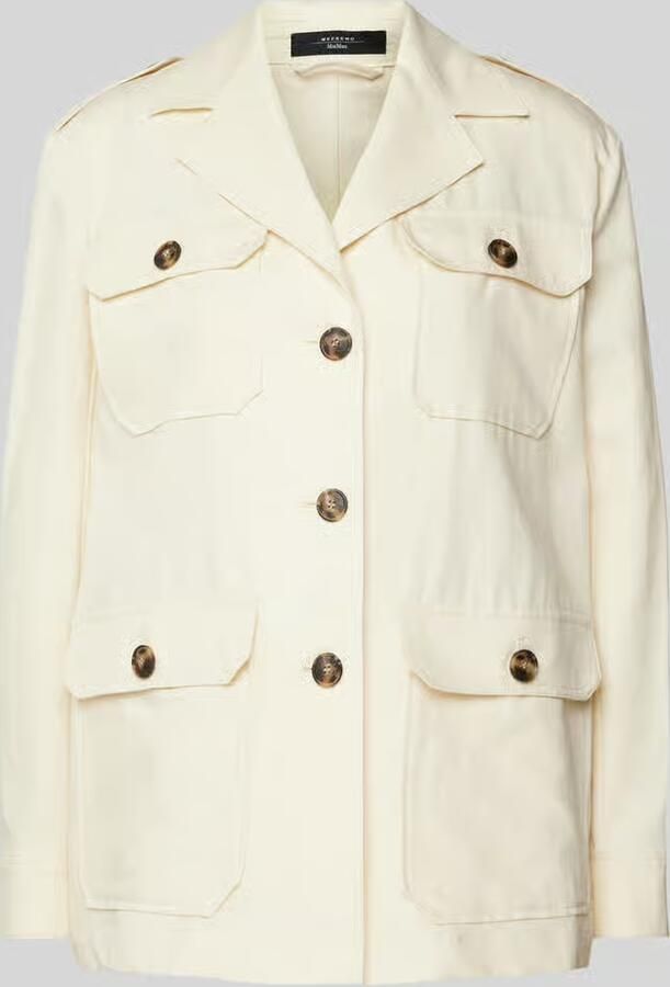 Weekend Max Mara Blazer met reverskraag model 'BACCA' - Foto 2