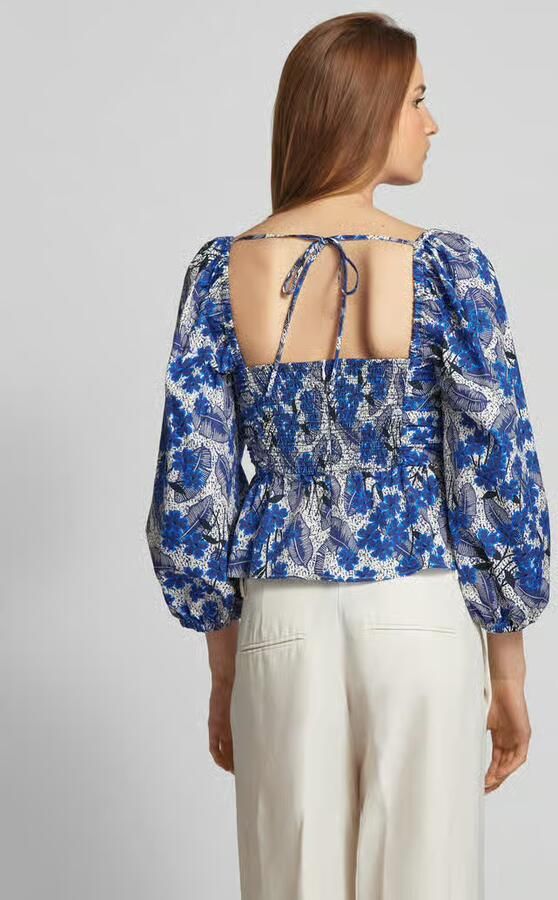 Max Mara Bloemen Crop Top Blouse Palpiti Multicolor Dames - Foto 2