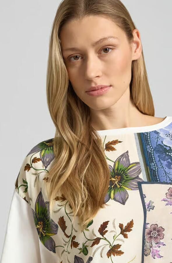 Weekend Max Mara blouse van katoenmix in relaxed fit model 'PAMPAS'