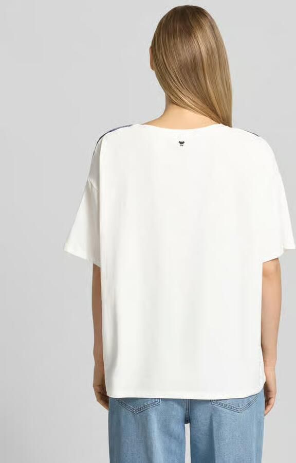 Weekend Max Mara blouse van katoenmix in relaxed fit model 'PAMPAS'