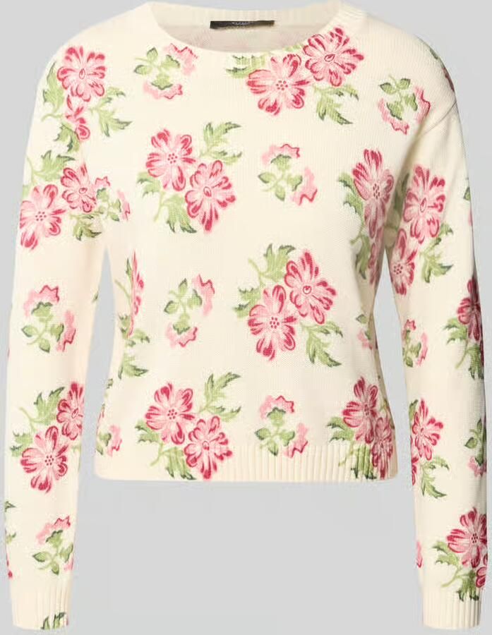 Weekend Max Mara boxy fit gebreide pullover van puur katoen model 'EDITTO' - Foto 2