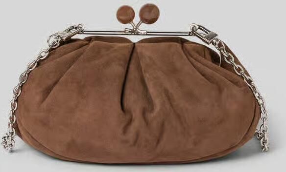 Weekend Max Mara clutch van echt suède model 'KAVALOIS'