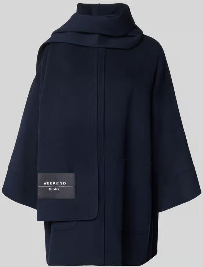 Weekend Max Mara Comfort fit lange wollen jas met Sjaal in Set Model 'FULCRO' - Foto 2