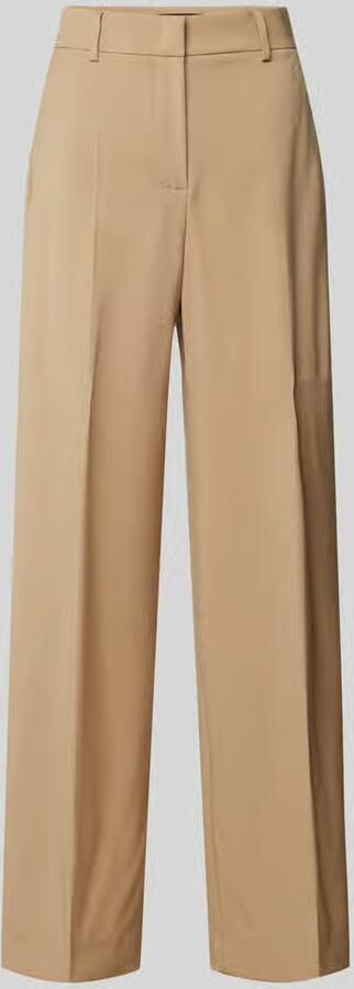 Weekend Max Mara Flared wollen broek met persplooien model 'VISIVO'
