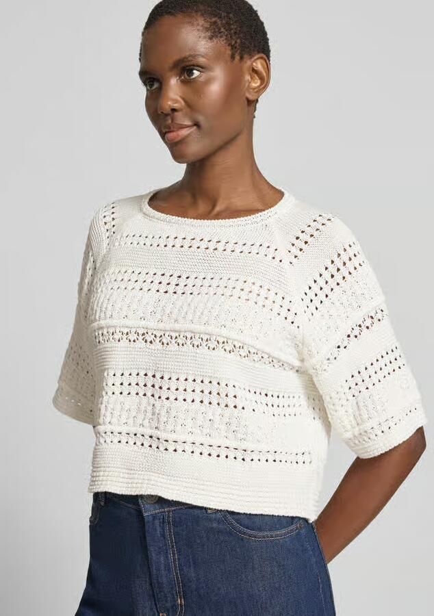Weekend Max Mara Gehaakte pullover van puur katoen model 'ORCHE'