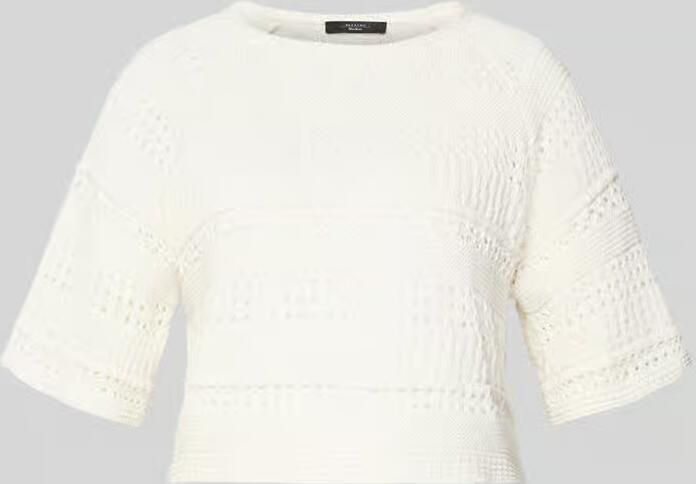Weekend Max Mara Gehaakte pullover van puur katoen model 'ORCHE' - Foto 2