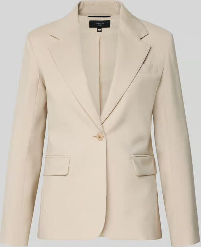 Weekend Max Mara Getailleerde blazer van zuivere scheerwol model 'LAMINE'