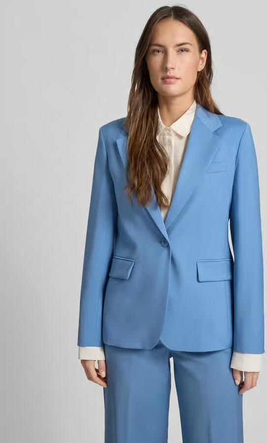 Weekend Max Mara Getailleerde blazer van zuivere scheerwol model 'LAMINE' - Foto 4