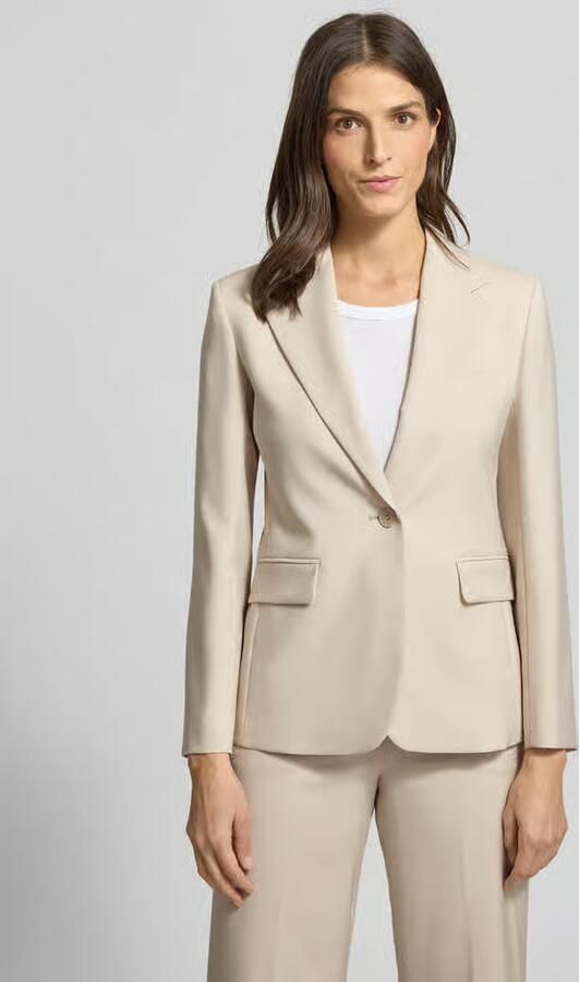 Weekend Max Mara Getailleerde blazer van zuivere scheerwol model 'LAMINE' - Foto 4