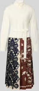 Weekend Max Mara Getailleerde blousejurk van Katoenmix Model 'ONDINA'