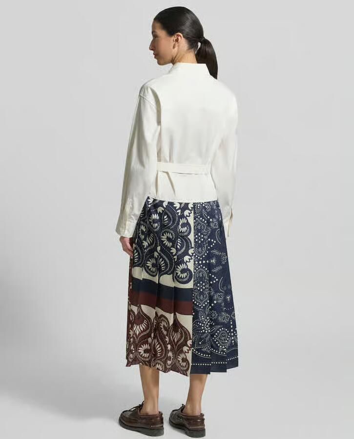 Weekend Max Mara Getailleerde blousejurk van Katoenmix Model 'ONDINA'