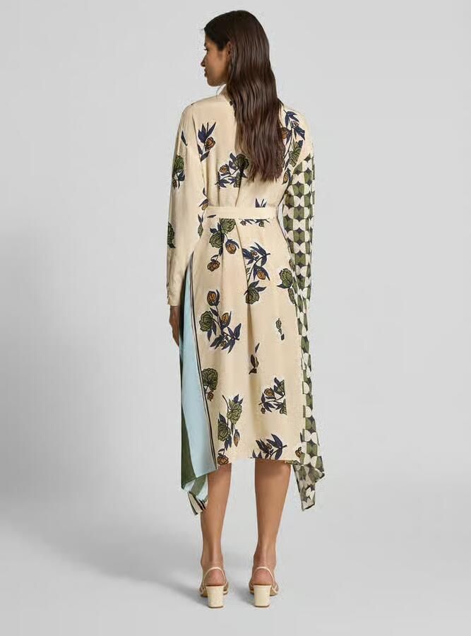 Weekend Max Mara Getailleerde blousejurk van pure zijde model 'PASSO'