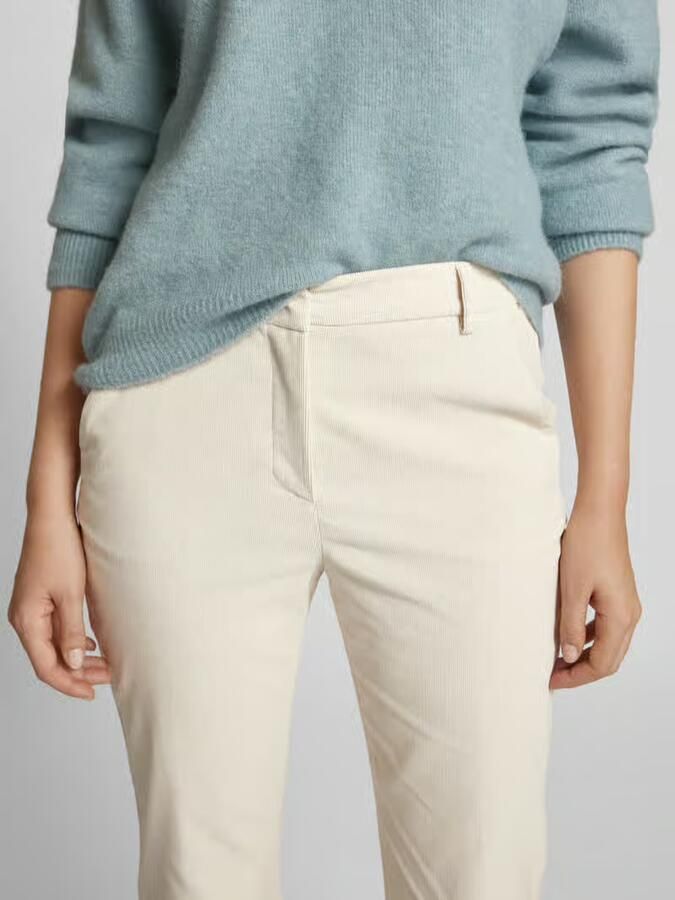 Weekend Max Mara High waist coduroy broek model 'MARRUCA'