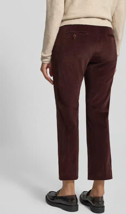 Weekend Max Mara High waist coduroy broek model 'MARRUCA'