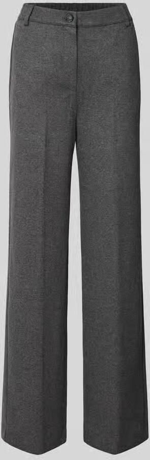 Weekend Max Mara Regular fit broek van katoen- en viscosemix