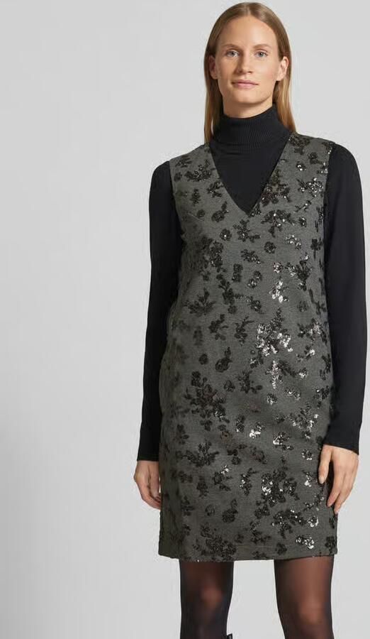 Weekend Max Mara Knielange jurk met pailletten model 'PESARO' - Foto 3