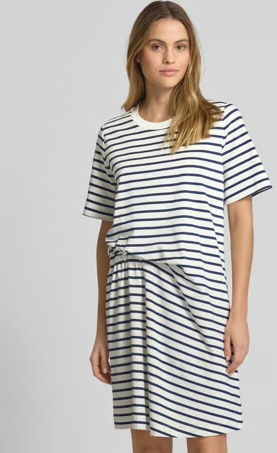 Weekend Max Mara Knielange T-shirtjurk met plooien opzij model 'PIREO' - Foto 2