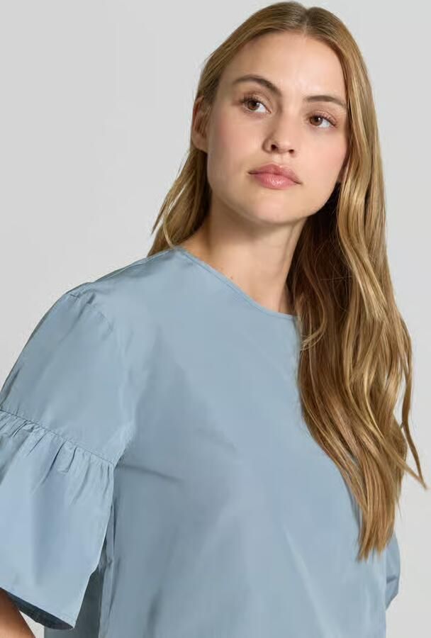 Weekend Max Mara Kort blousetop met katoen model 'BREAK' - Foto 2