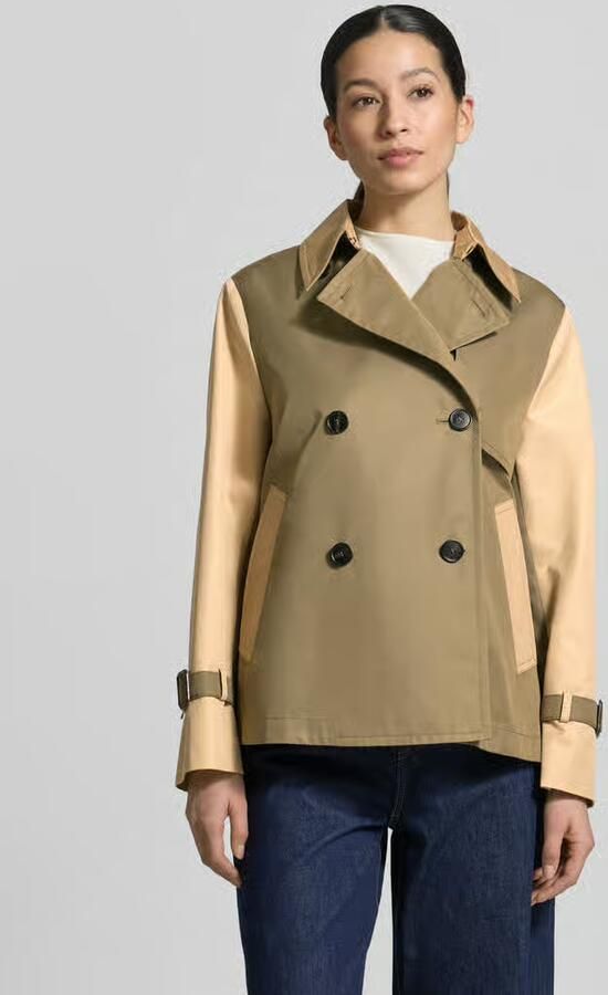 Weekend Max Mara Korte Trenchcoat van katoenmix - Foto 3