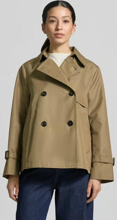 Weekend Max Mara Korte Trenchcoat van katoenmix - Foto 3