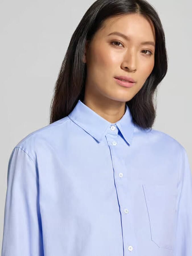 Weekend Max Mara Loose fit blouse met lange mouwen van puur katoen model 'NUORO' - Foto 3