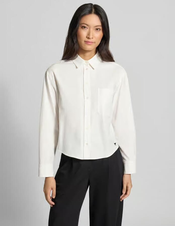 Weekend Max Mara Loose fit blouse met lange mouwen van puur katoen model 'NUORO' - Foto 2
