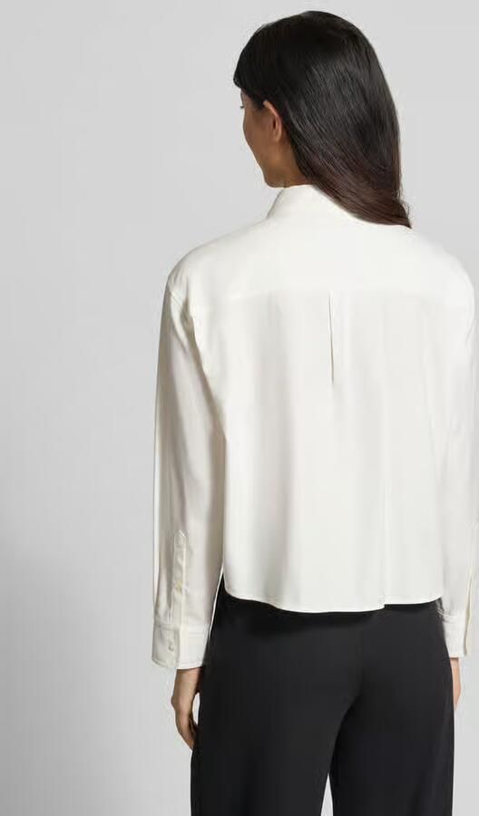 Weekend Max Mara Loose fit blouse met lange mouwen van puur katoen model 'NUORO' - Foto 3