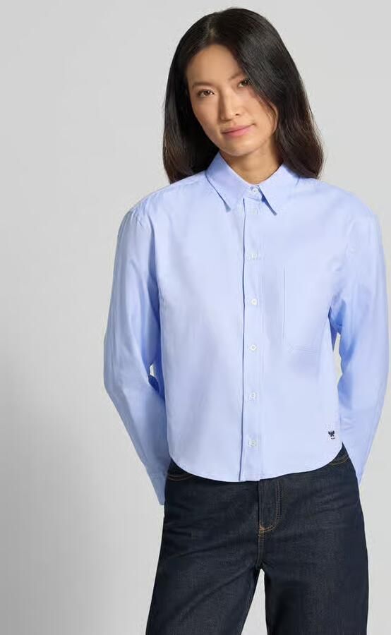 Weekend Max Mara Loose fit blouse met lange mouwen van puur katoen model 'NUORO' - Foto 4