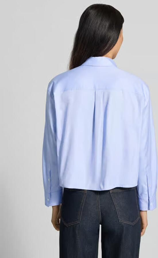 Weekend Max Mara Loose fit blouse met lange mouwen van puur katoen model 'NUORO' - Foto 5