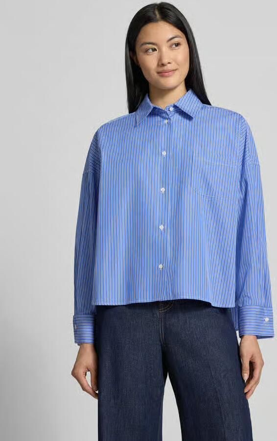 Weekend Max Mara Loose fit blouse met lange mouwen van puur katoen model 'OVATTA' - Foto 2