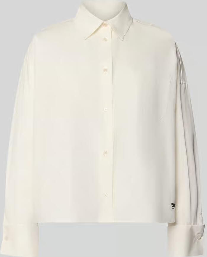 Weekend Max Mara Loose fit blouse met lange mouwen van puur katoen model 'OVATTA'