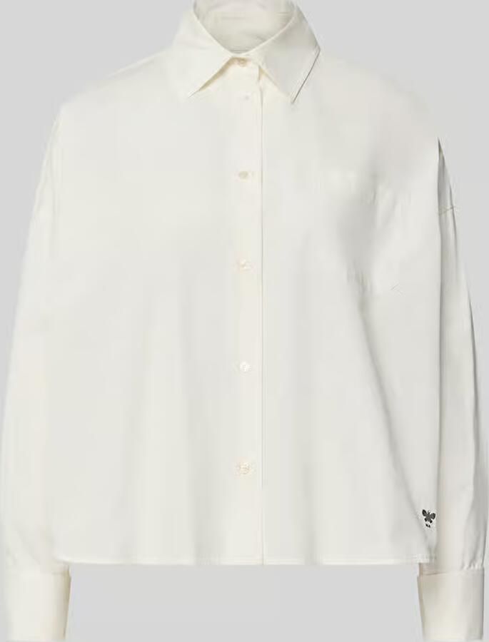 Weekend Max Mara Loose fit blouse met lange mouwen van puur katoen model 'OVATTA'