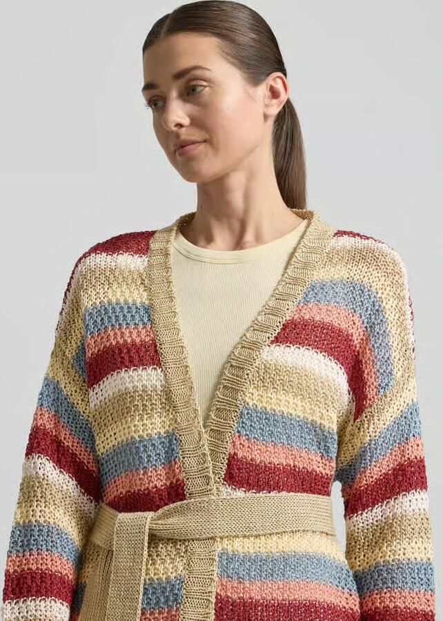 Weekend Max Mara loose fit cardigan van puur linnen model 'BONITO'
