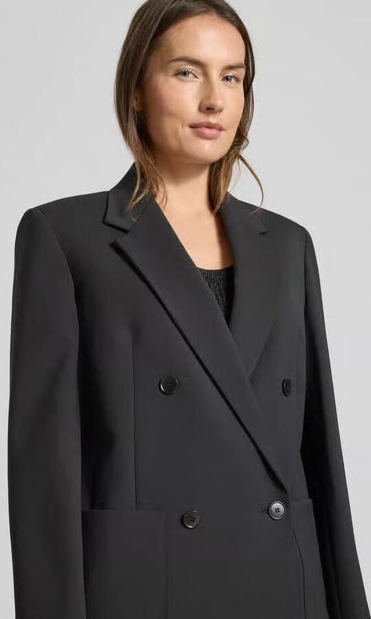 Weekend Max Mara Loose fit lange blazer met scheerwol model 'VELOCE' - Foto 2