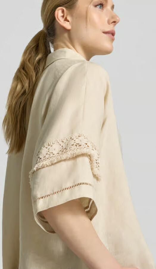Weekend Max Mara Loose fit overhemdblouse van puur linnen model 'PALA'