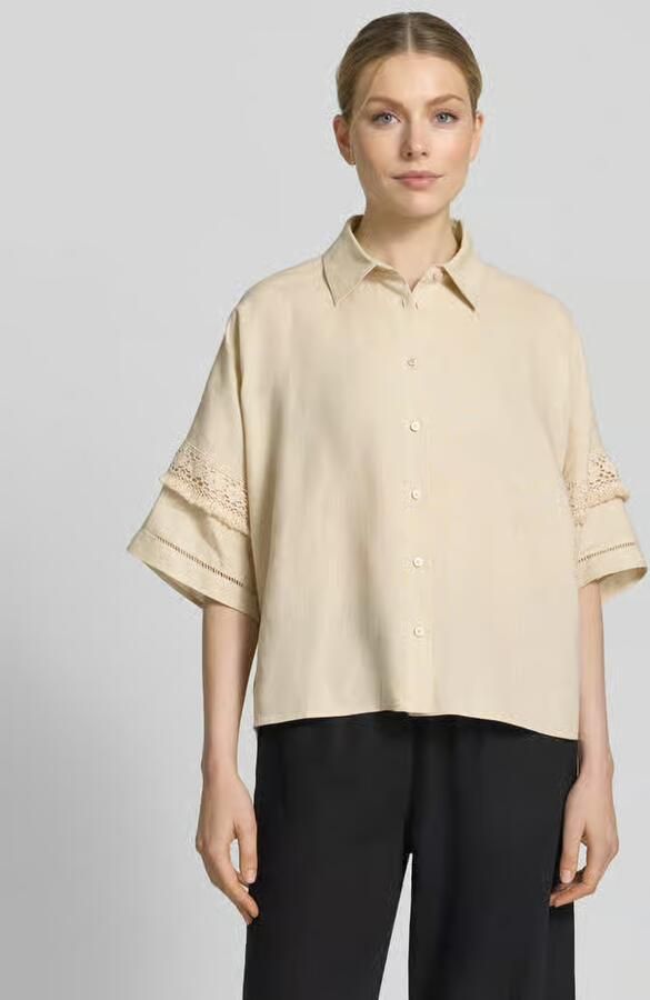 Weekend Max Mara Loose fit overhemdblouse van puur linnen model 'PALA' - Foto 2