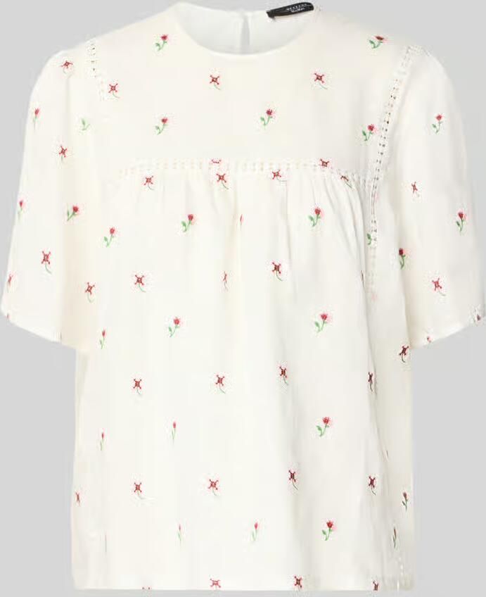 Weekend Max Mara Loose fit T-shirt van puur linnen model 'BACINO' - Foto 2