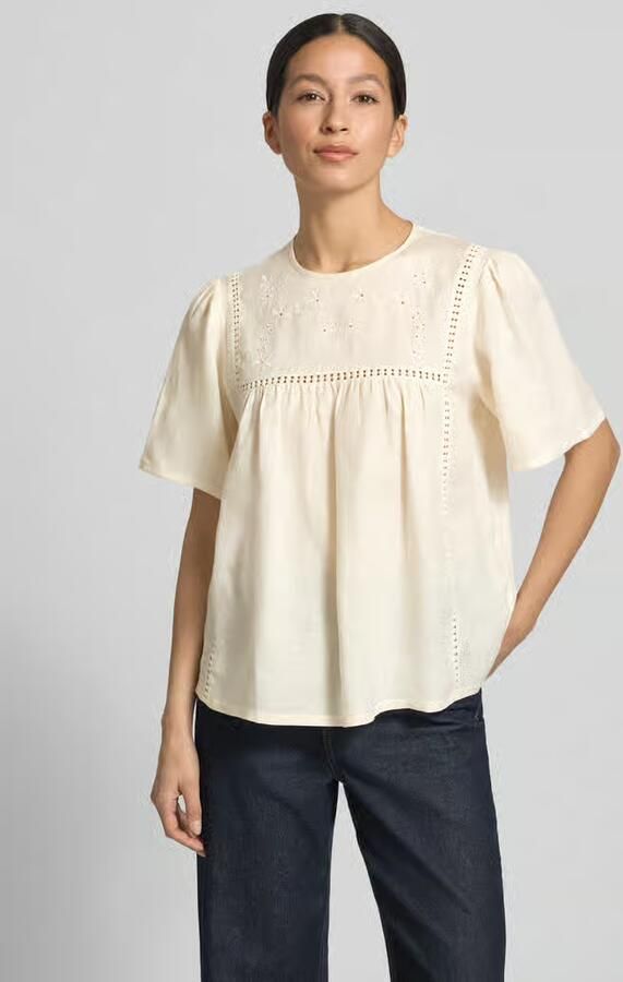 Weekend Max Mara Loose fit T-shirt van puur linnen model 'BACINO' - Foto 3
