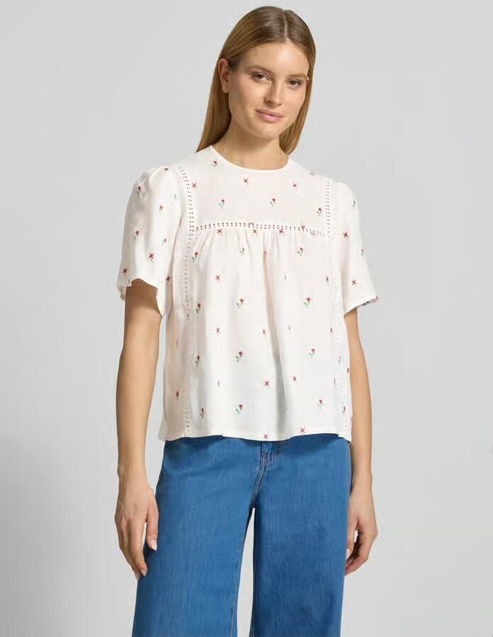 Weekend Max Mara Loose fit T-shirt van puur linnen model 'BACINO' - Foto 2