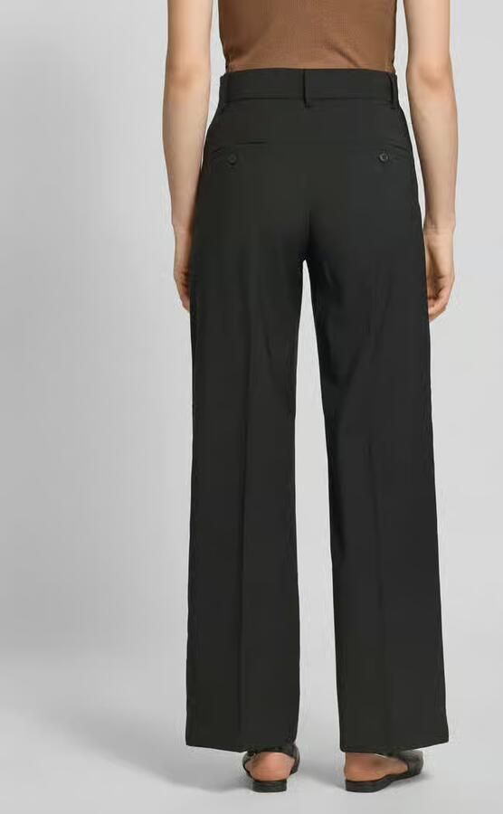 Weekend Max Mara Loose fit wijde broek van pure scheerwol model 'VISIVO' - Foto 3