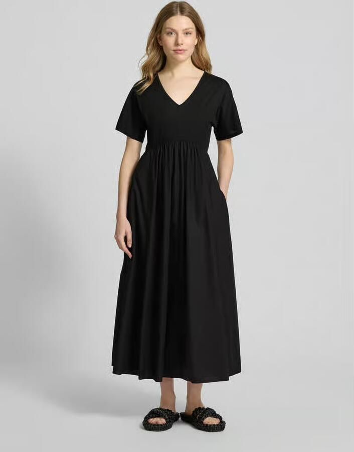 Weekend Max Mara Maxi-jurk met V-hals model 'BRONZO' - Foto 3