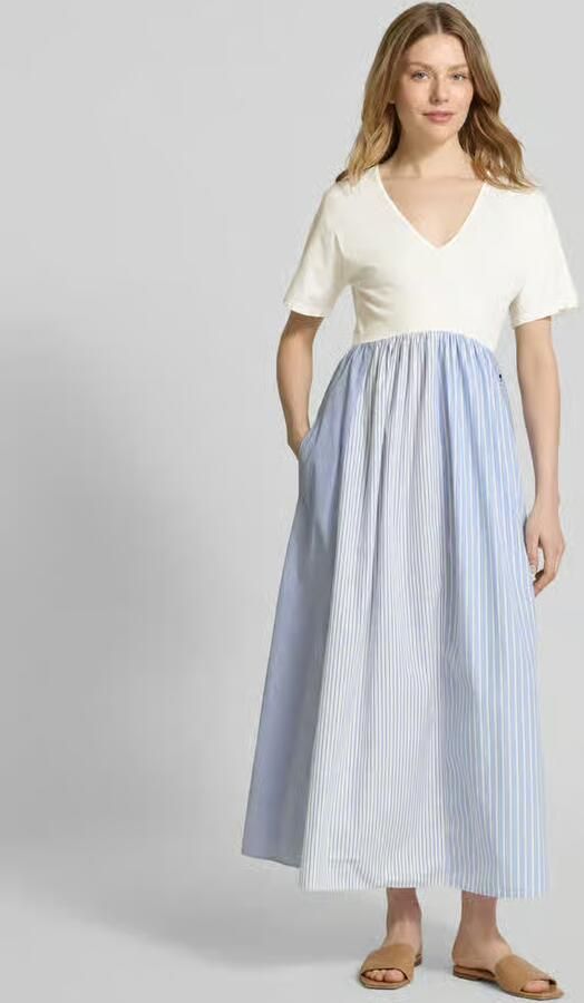Weekend Max Mara Maxi-jurk met V-hals model 'BRONZO' - Foto 4