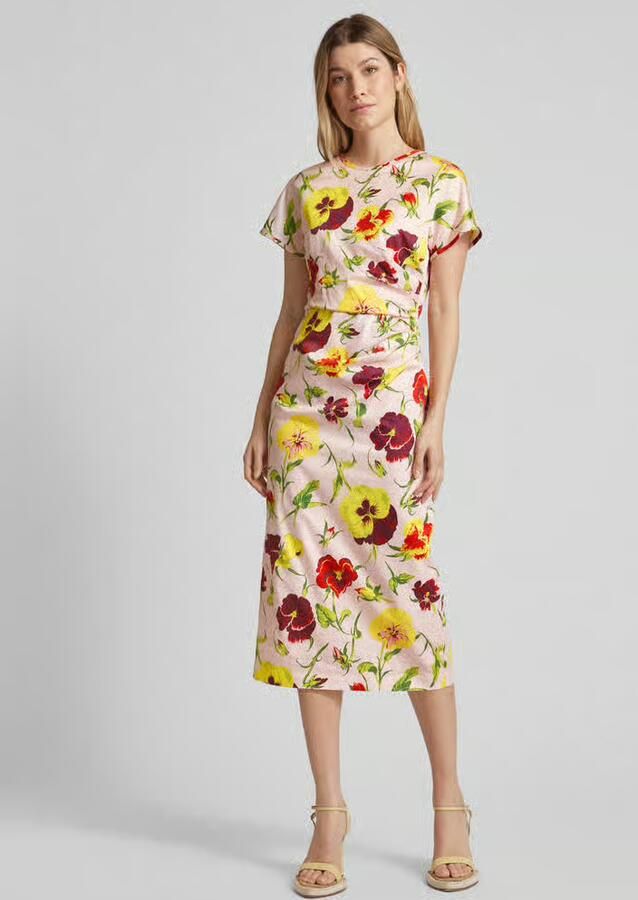 Weekend Max Mara Midi-jurk met bloemenmotief model 'KIM' - Foto 2