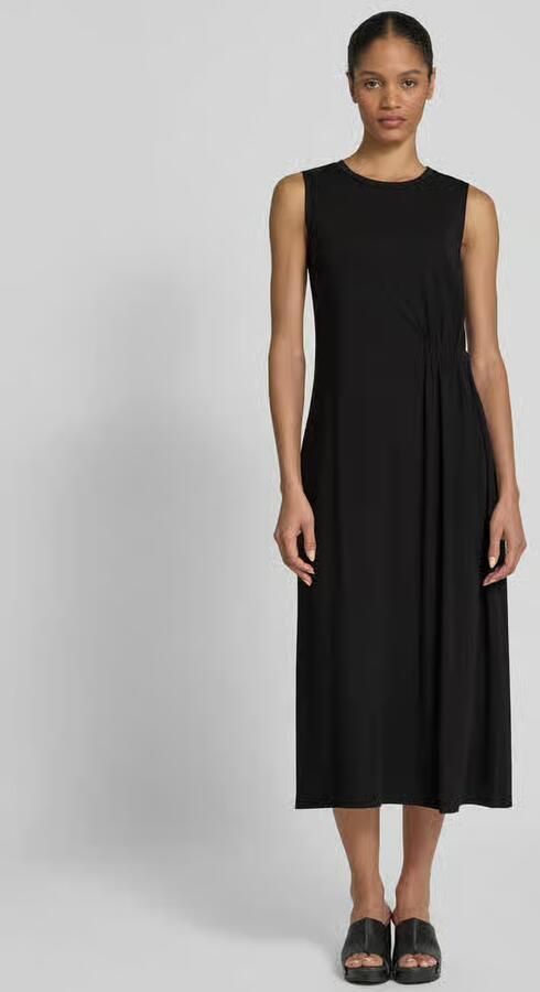 Weekend Max Mara Midi-jurk met plooien opzij model 'TENEBRE' - Foto 2