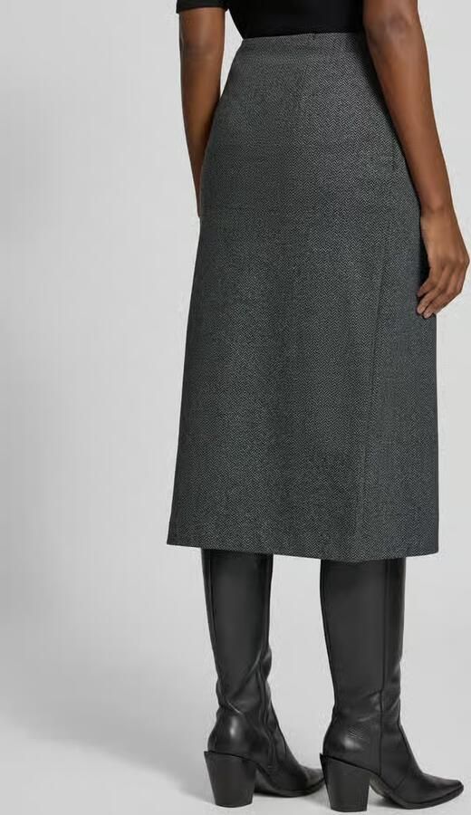 Weekend Max Mara Midi-rok van mix van katoen en wol model 'PETALI' - Foto 3
