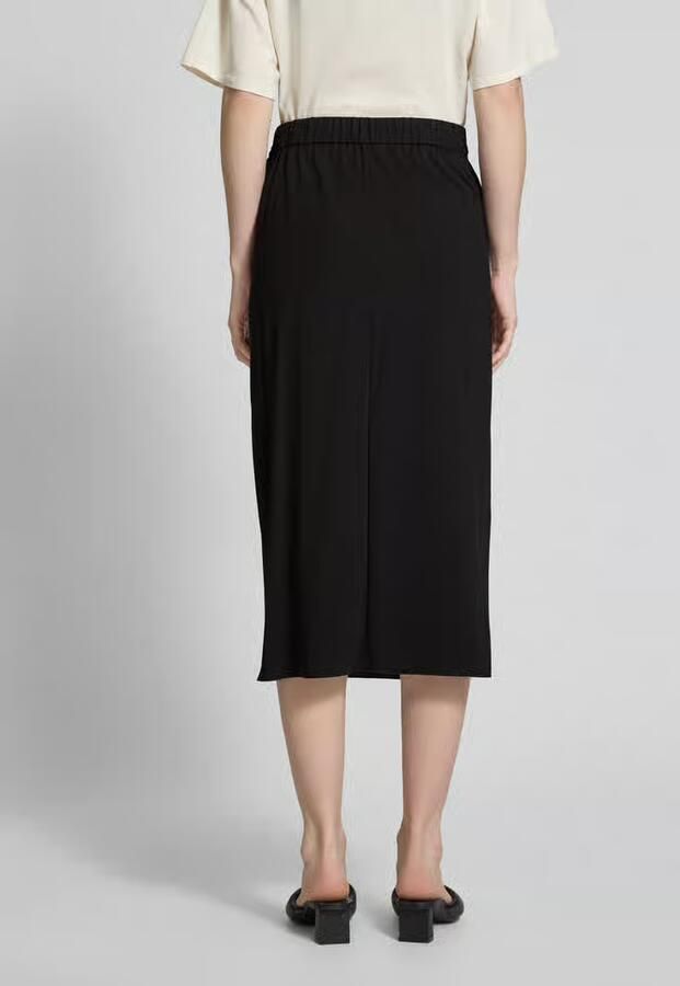 Max Mara Weekend Asymmetrische Geribbelde Taille Rok Gray Dames